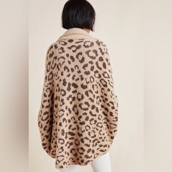 Anthropologie Akemi + Kin Louise Leopard Wrap - Picture 2 of 8